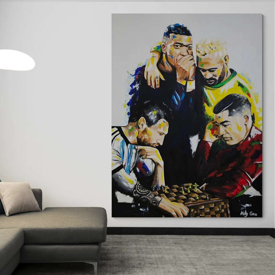 אסטרטגיית האלופים - הדפס משודרג עם צבע