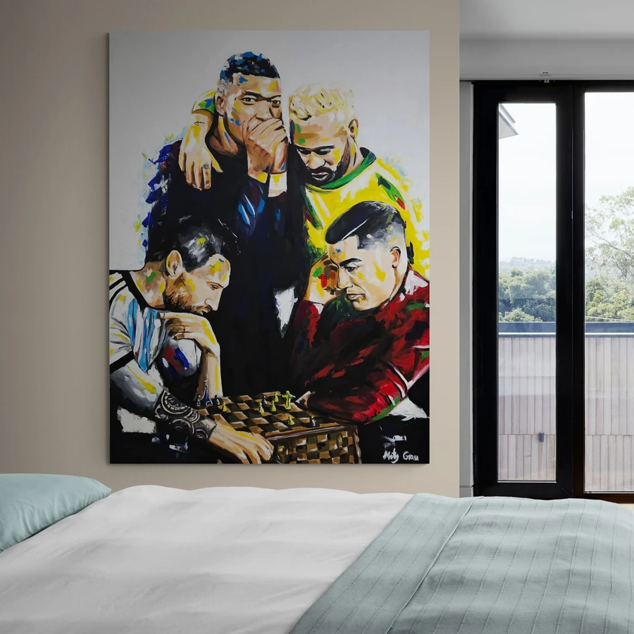 אסטרטגיית האלופים - הדפס משודרג עם צבע