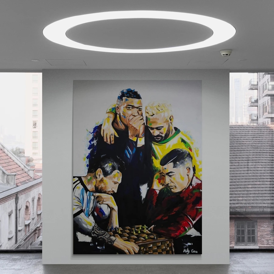 אסטרטגיית האלופים - הדפס משודרג עם צבע