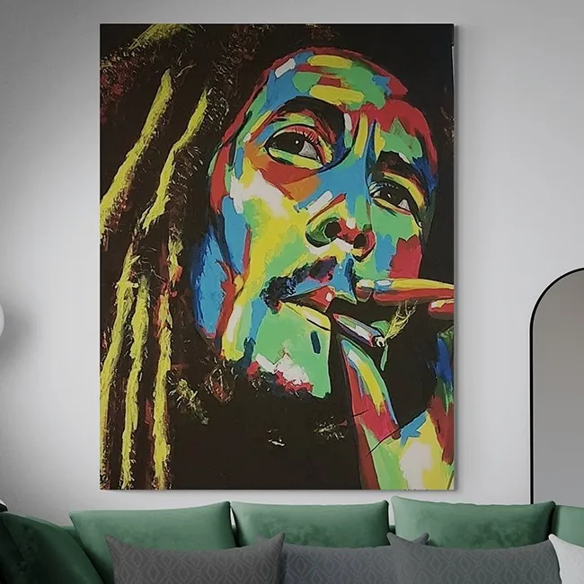 בוב מארלי חגיגה של צבעים