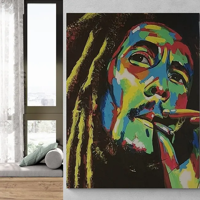 בוב מארלי חגיגה של צבעים