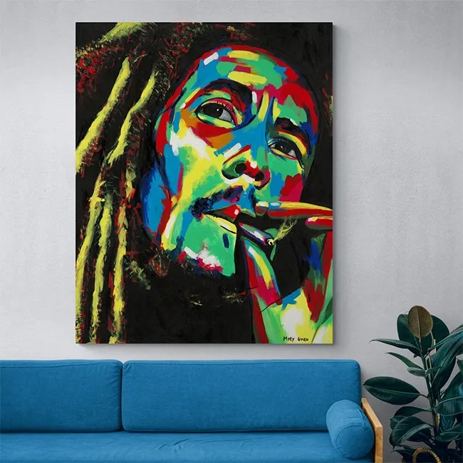 בוב מארלי חגיגה של צבעים