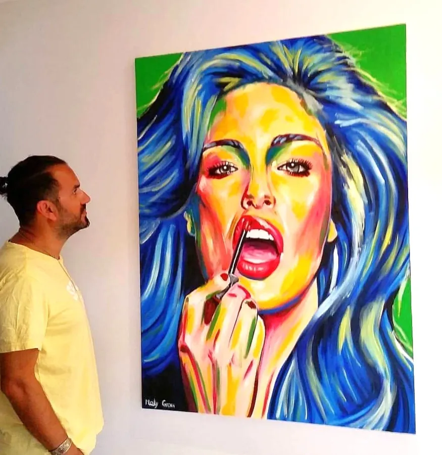 עוצמת היופי - הדפס משודרג עם צבע