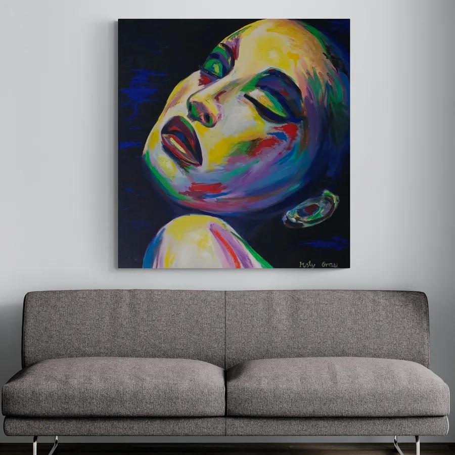 רכות בוערת - הדפס אומנותי