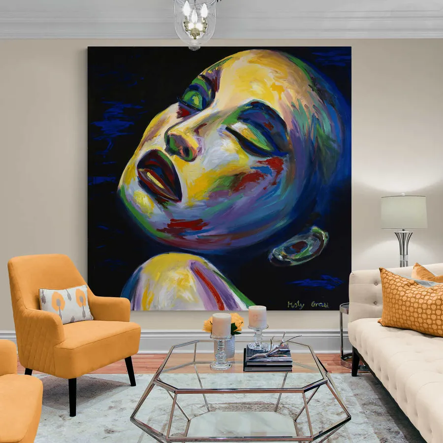 רכות בוערת - הדפס אומנותי