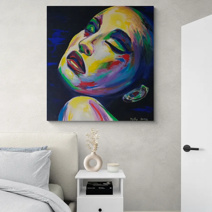 רכות בוערת - הדפס אומנותי