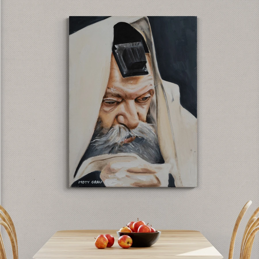 הרבי מלובביץ'; מניח תפילין