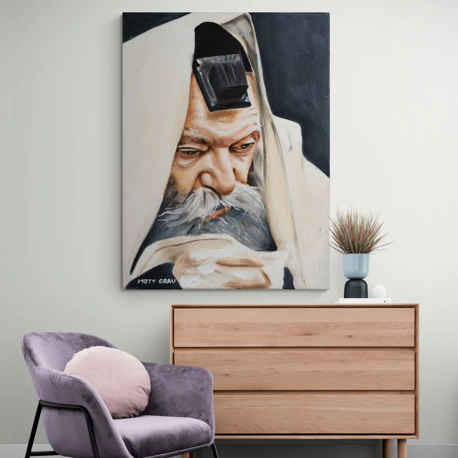 הרבי מלובביץ'; מניח תפילין