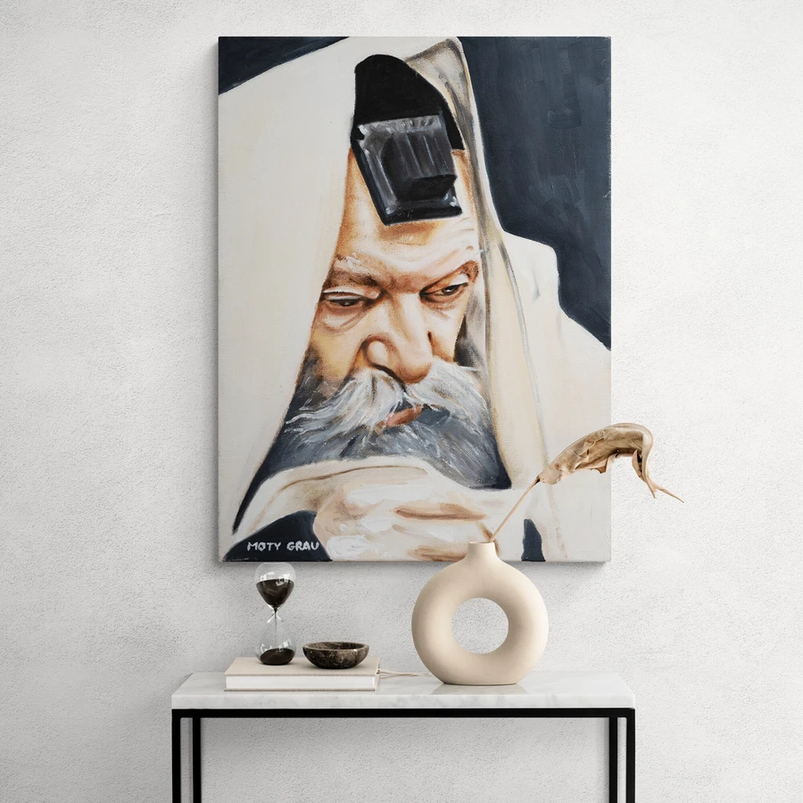 הרבי מלובביץ'; מניח תפילין