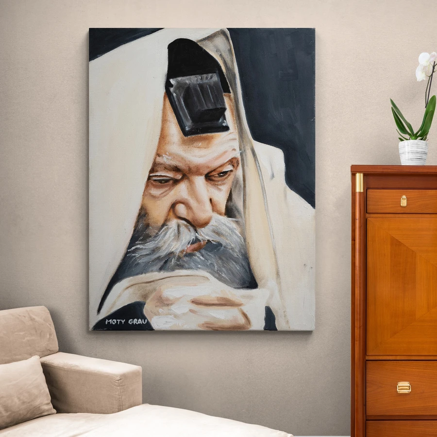 הרבי מלובביץ'; מניח תפילין