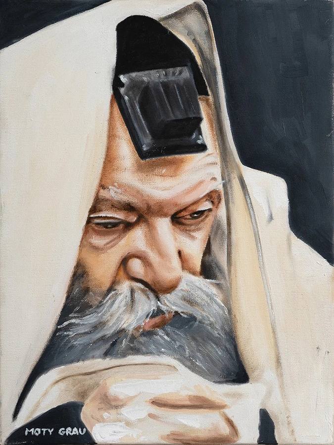 הרבי מלובביץ'; מניח תפילין