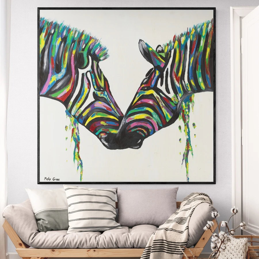 חיבור פראי - הדפס אומנותי