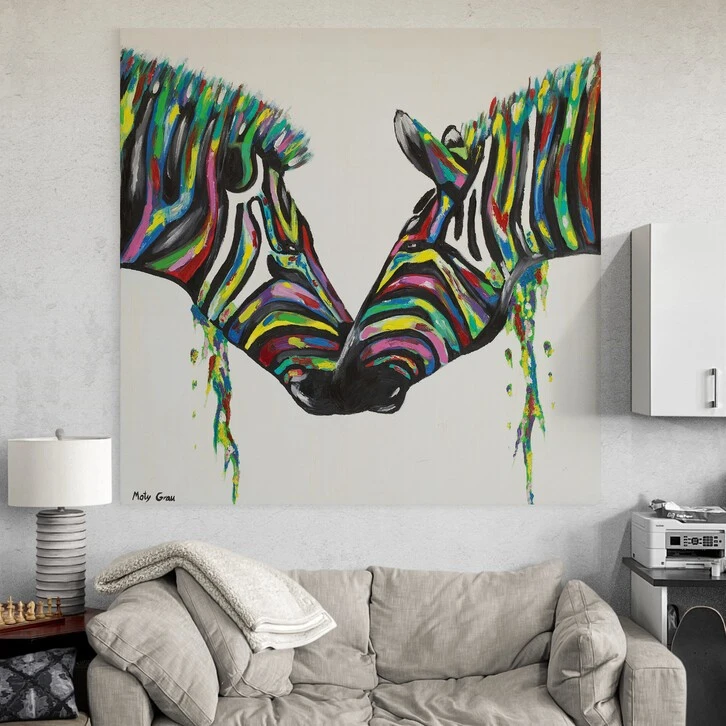 חיבור פראי - הדפס אומנותי