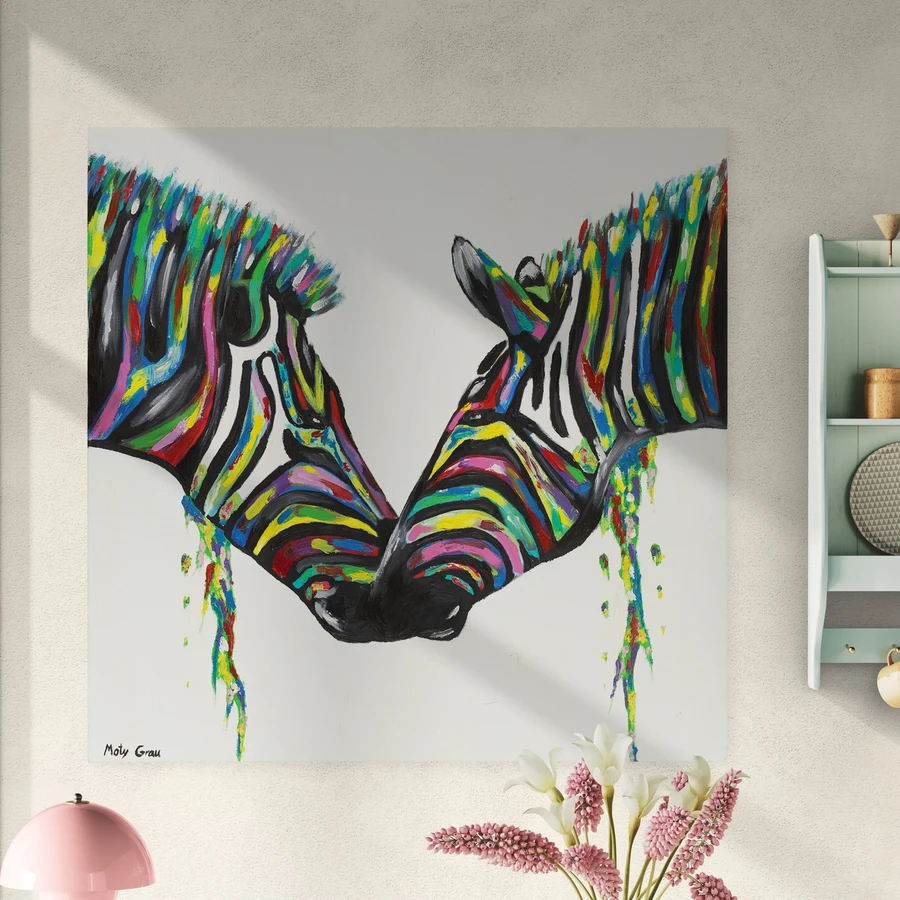 חיבור פראי - הדפס אומנותי