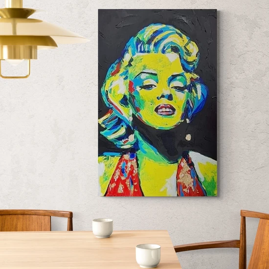 מרילין מונרו - הדפס משודרג עם צבע