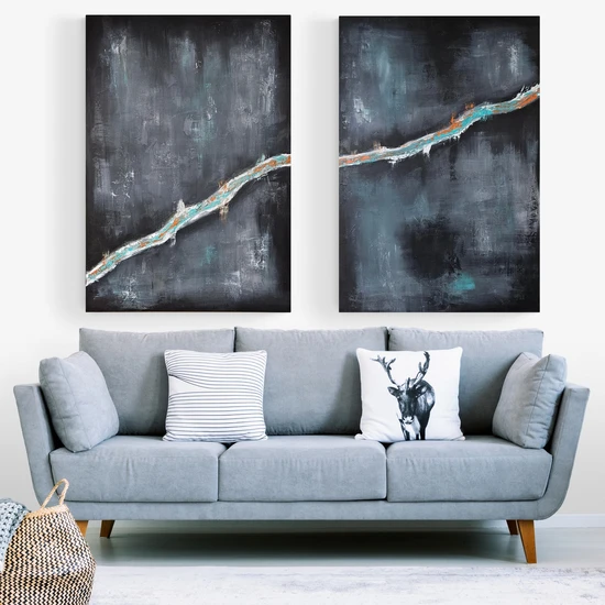 נתיב האור - הדפס אומנותי זוגי